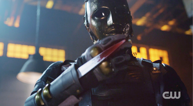 Sam Witwer as the unfortunately costumed Agent Liberty.